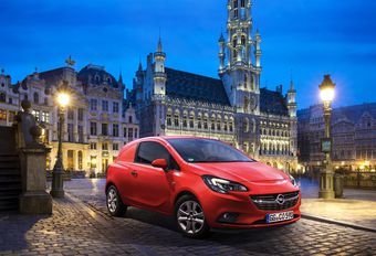 Salon auto Bruxelles 2015 : Opel Corsavan en 1re mondiale #1