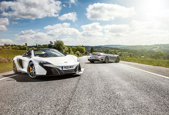 MCLAREN 650S SPIDER // PORSCHE 911 TURBO S CABRIOLET : Van de wereld #1