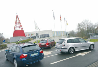 BMW 320d • JAGUAR X-TYPE 2.2D • SAAB 9-3 1.9 TiD SPORT-HATCH : Rugzak met luxelabel #1