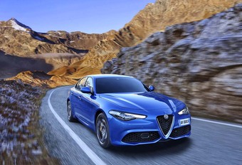 Alfa Romeo Giulia Veloce: wintersporter #1