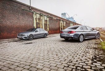 BMW 530d // MERCEDES E 350 d : Scherpslijperij #1