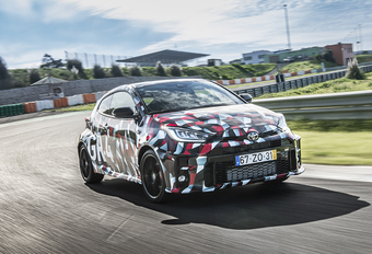 Toyota Yaris GR-4 (2019) - prototypetest #1