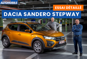 Le Moniteur Automobile a testé la nouvelle Dacia Sandero dans sa variante aventurière Stepway. Regardez notre essai vidéo de cette cousine économique de Renault en mode SUV.