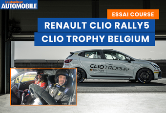 Essai course de la Renault Clio Rallye5