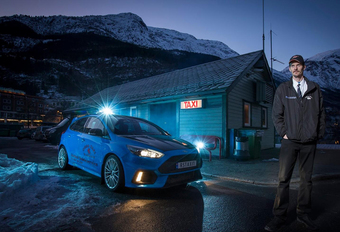 Evald Jastad is een taxichauffer. Hij werk in het Noorse Odda. En hij rijdt met een Ford Focus RS.
