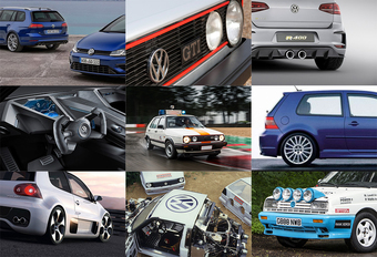 De VW Golf mag 45 kaarsjes uitblazen en dat moet gevierd worden. Met een aantal hoogtepunten, bijvoorbeeld. Onze 10 om te zien!