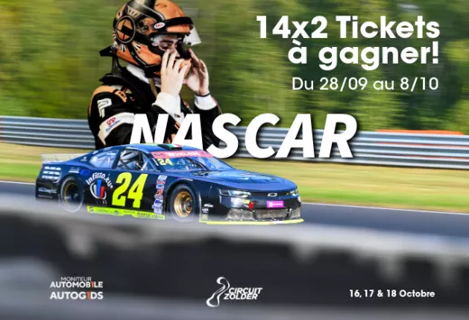 CONCOURS EXCLUSIF : VIVEZ L'EXPÉRIENCE NASCAR !