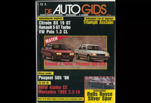 Flashback – 'De Auto Gids' nr. 152 (1985) #1