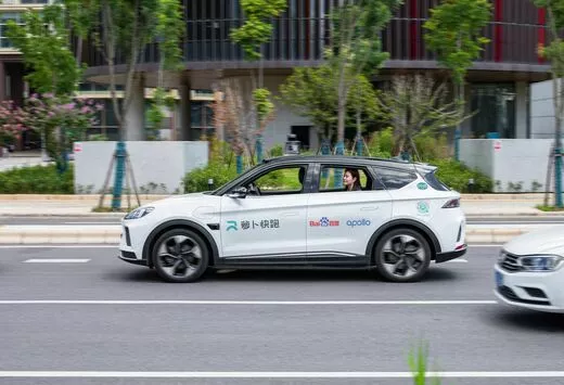 Baidu start met zelfrijdende taxi's in China #1