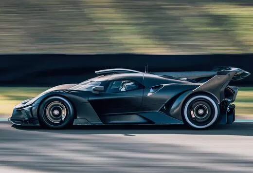 2024 Bugatti Bolide on track testing