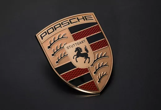 2023 Porsche new Logo 75 Years