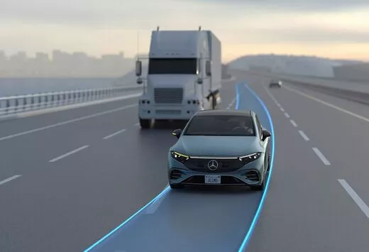 Mercedes Automatic Lane Change Europe