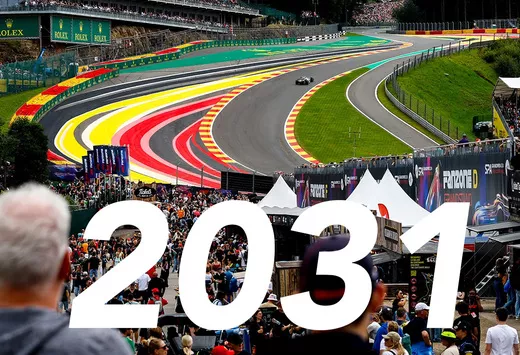 GP België op F1-kalender tot 2031, maar niet elk jaar