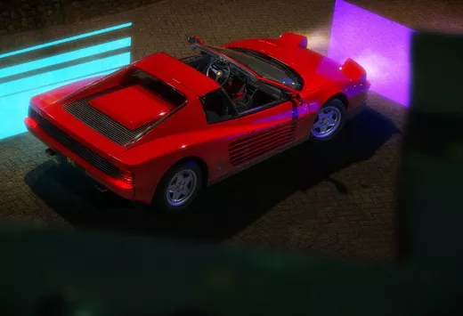 Un designer néerlandais transforme la Ferrari Testarossa en targa. #1