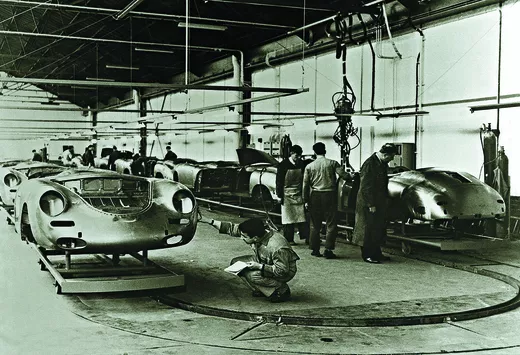 Flashback : quand D'Ieteren construisait des Porsche à Bruxelles #1