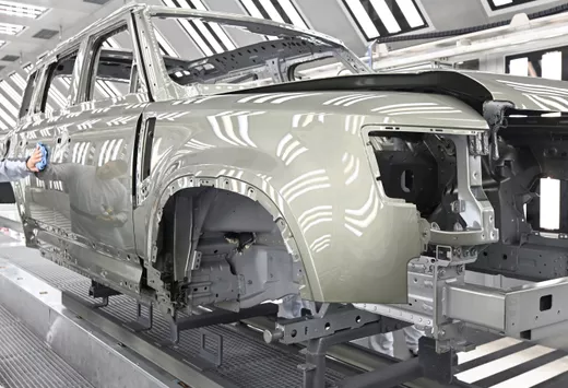 JLR usine