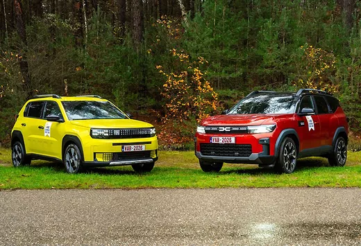 VAB-Gezinswagen van het Jaar 2026: winst voor Fiat en Dacia