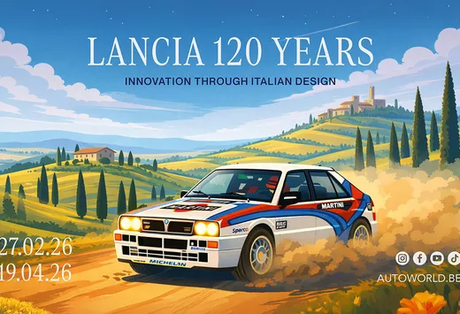 Museum Autoworld viert 120 jaar Lancia met Florida, Fulvia en Delta Integrale