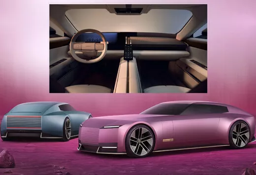 Elektrische Jaguar Type 01 toont zijn op het eerste gezicht best geslaagde interieur