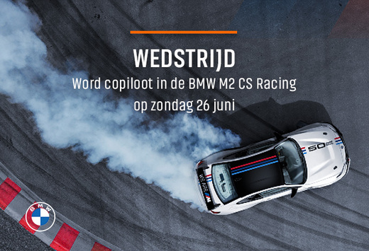 Word copiloot in de BMW M2 CS Racing #1