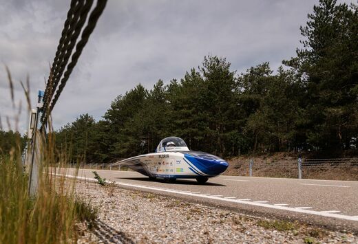 Record de du monde en voiture solaire pour la KULeuven #1
