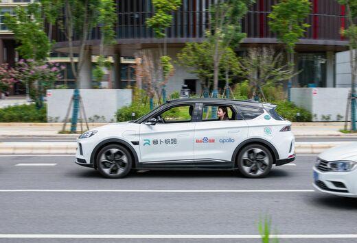 Baidu start met zelfrijdende taxi's in China