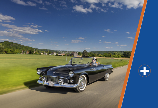 Essai rétro : Ford Thunderbird, la voiture de sport qui séduit les stars (1955) #1