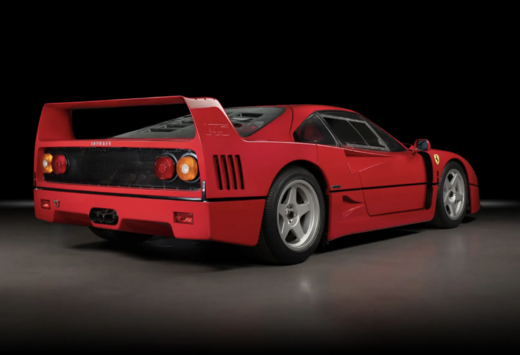 1990 Ferrari F40 'Jean Sage' by Michelotto (picture Ashley Border for RM Sotheby's)