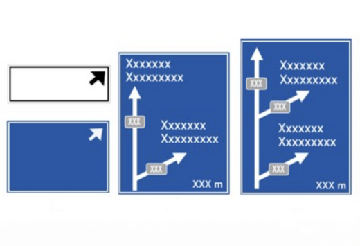 Vlaamse snelwegen krijgen nieuwe verkeersborden