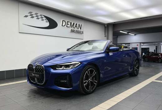 BMW Cabrio 420iA * Pack M * Chauff. nuque * Cuir * Ca ...