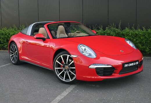 Porsche 991 Targa 4 / 62dkm / sportuitlaat, zetelver, ...