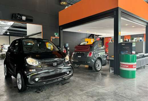 Smart BRABUS Cabrio 0.9 Turbo - 52.186 KM  NAVI - CAM