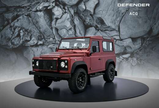 Land Rover 90 TD4 - Rimini Red - Lichte Vracht - MARG ...