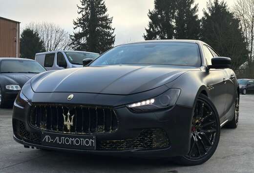 Maserati 3.0d*CARNET FULL*NOIR MAT*CAMERA*1ER MAiN*FU ...