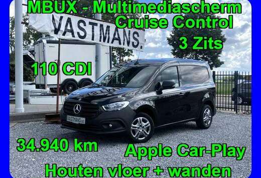 Mercedes-Benz 110 CDI / 17.150 € + BTW / 3 Zit / Cr ...