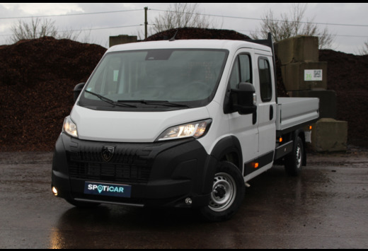 Peugeot Dubbel Cab Open Laadbak -7PL-GPS-CAMERA-