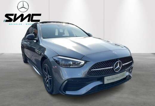Mercedes-Benz Break C e AMG Line - Trekhaak - Pano -  ...