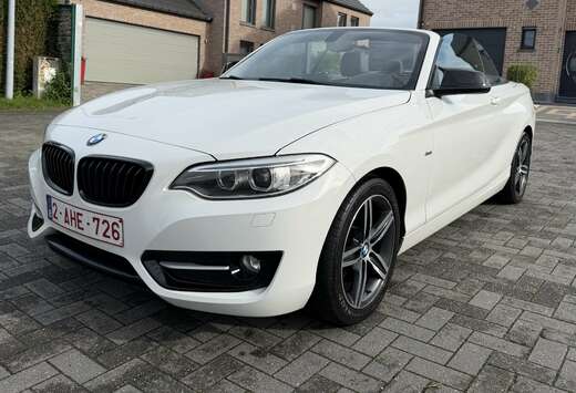 BMW 218D cabrio 136ch . euro 6b
