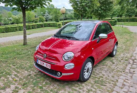Fiat 500 1.0i MHEV Red