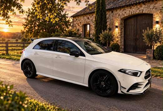 Mercedes-Benz A 180 d PACK 45 amg pano et boîte auto ...