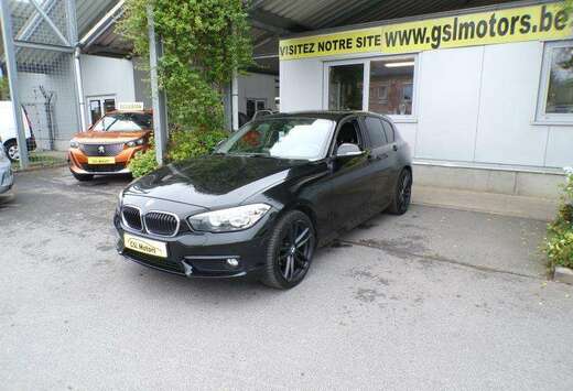 BMW 1.5D 116cv 5Portes noir 04/16 Airco GPS USB Cruis ...