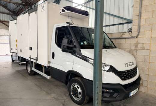 Iveco FRIGORIFIQUE 50C18 3.0 Turbo  Hi-Matic  BOITE A ...