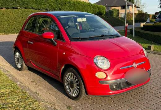 Fiat 500 1.2i Lounge PUR-02 Stop