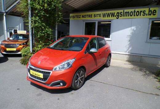 Peugeot 1.2 110cv orange 03/18 64676km Airco GPS Came ...