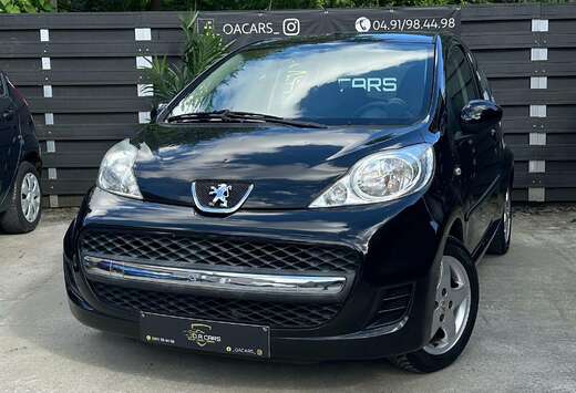 Peugeot 107 1.0i Black & Silver Edition *Cuir* *Clim* ...