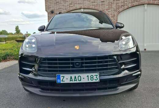 Porsche Macan 2.0 Turbo PDK.zwart,zwart leder,pano,ve ...