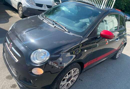 Fiat 500C 1.2i La petite Robe noire