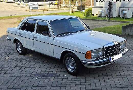 Mercedes-Benz E (Airco) Ancêtre Oldtimer W123