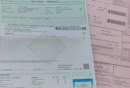 Dacia 1.2i essence prête à immatriculé