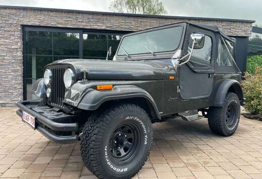 Jeep V8 Oldtimer blanco gekeurd v verkoop
